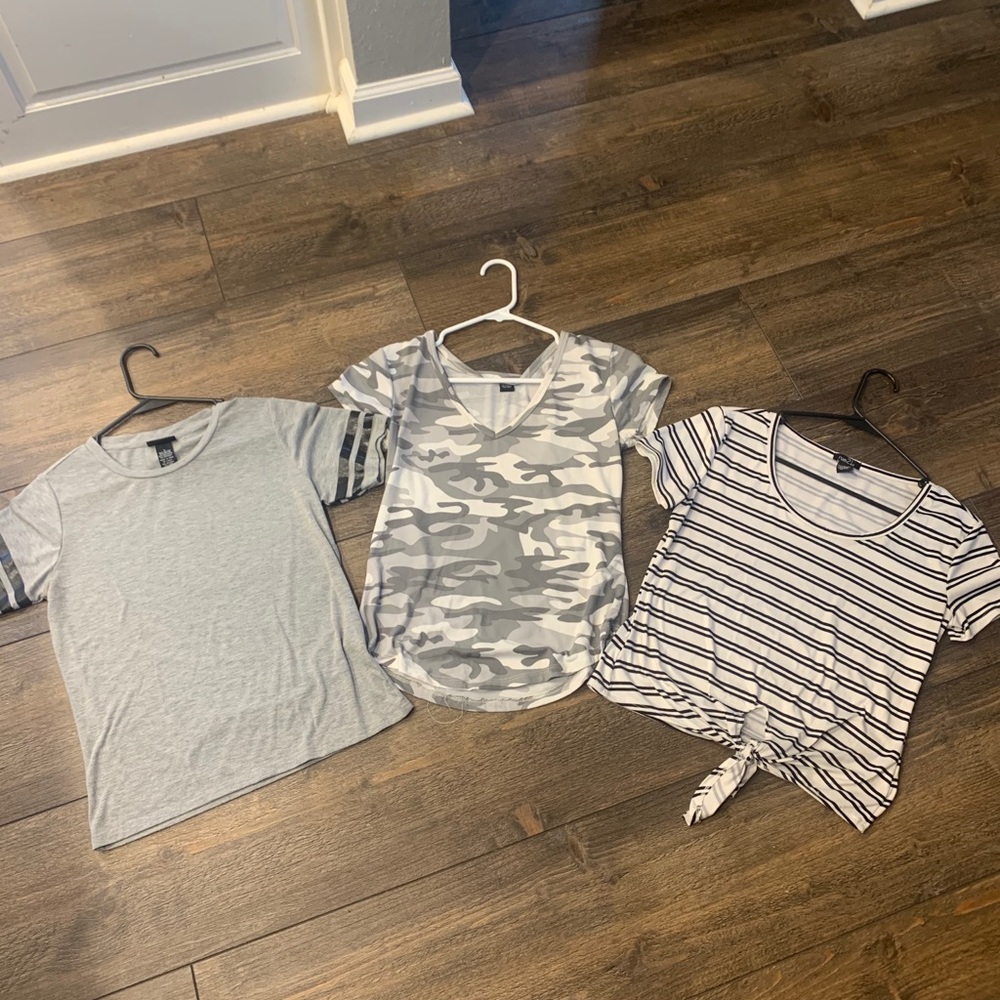 Rue 21 shirts all together